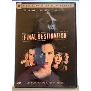 Final Destination Movie DVD 2000 with Devon Sawa Ali Larter and Kerr Smith